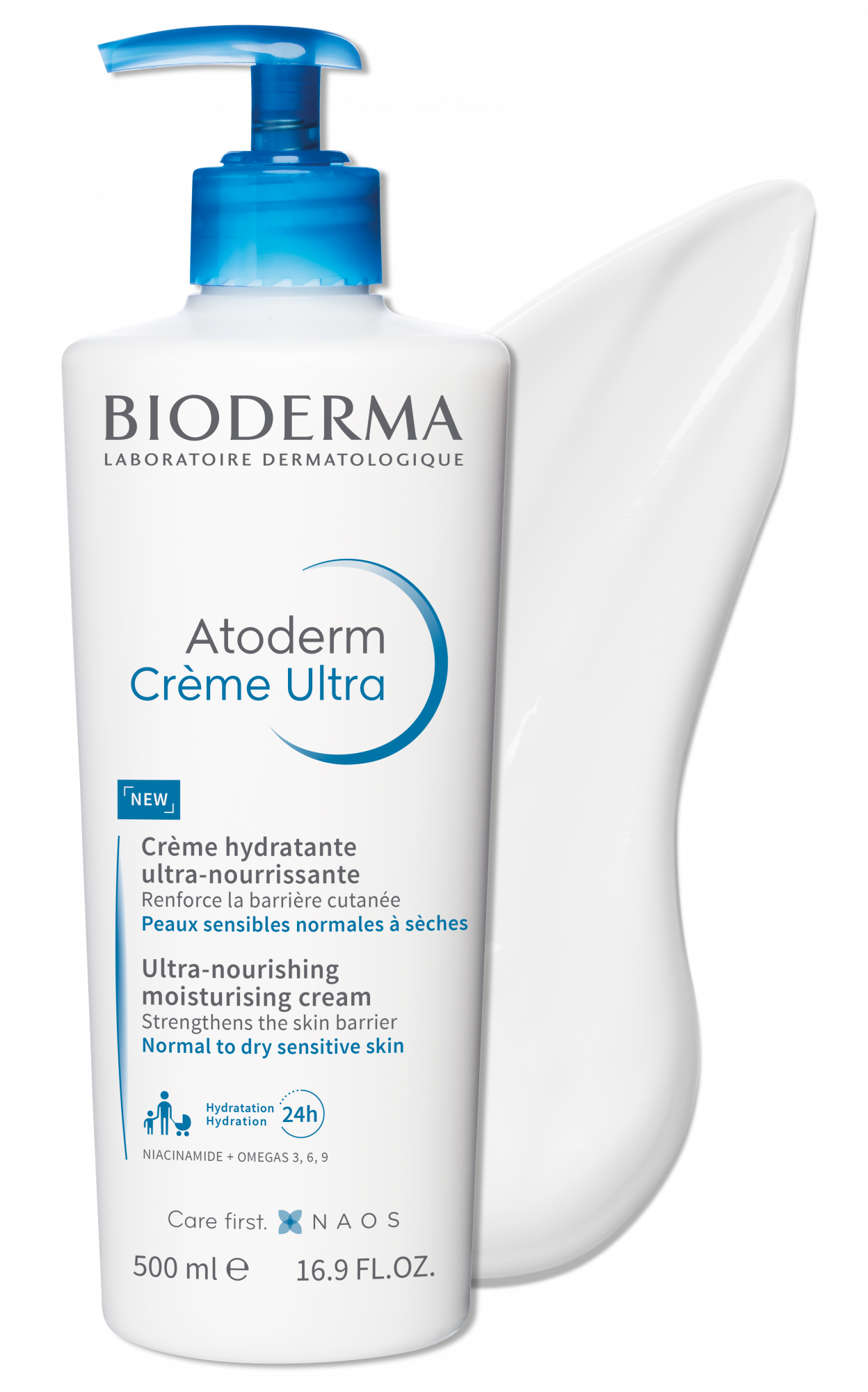Bioderma Atoderm Crème Normal to dry skin Ultra-nourishing and protecting daily care.