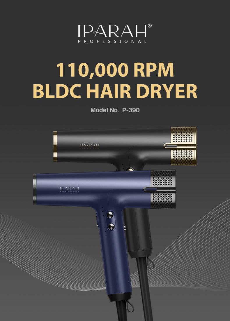 IPARAH P-390 110000RPM Powerful BLDC Motor High Speed Ionic Salon Professional Hair Dryer for Women BuyIt.lb