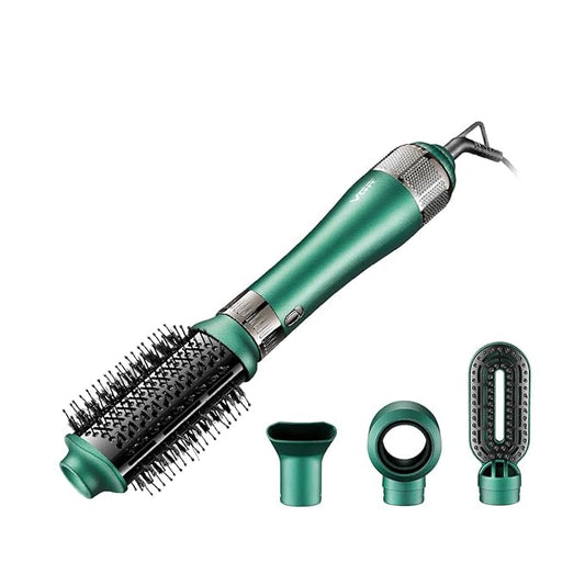VGR V-493 Hair Dryer Brush 4 in 1 Hot Air Brush for Drying/Curling/Straightening, One-Step Blow Dryer Brush & Volumizer with Ceramic Coating BuyIt.lb