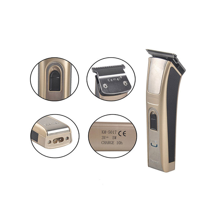 Kemei KM-5017 PROFESSIONAL HAIR TRIMMER Trimmer 0 min Runtime 4 Length Settings BuyIt.lb