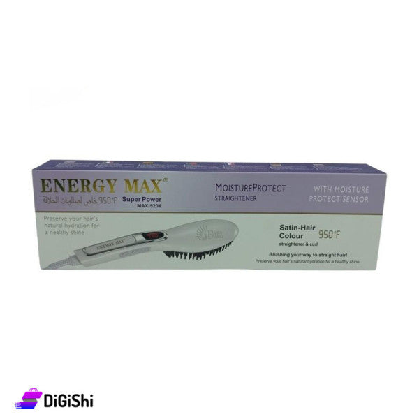 ENERGY MAX MAX-5204 Electric Hair Brush BuyIt.lb