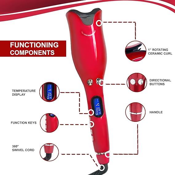 UMATE AUTO HAIR DRAMATIC CURLING CERAMIC BuyIt.lb