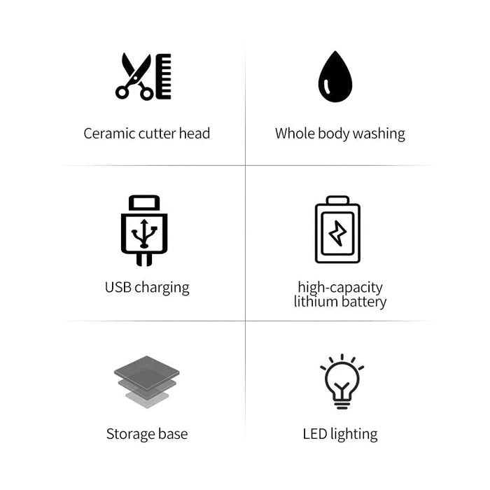 KEMEI 3208 Body Hair Trimmer, Electric Groin Trimmers for Men, Replaceable Electric Cordless Ball Hair Trimmer Shaver BuyIt.lb