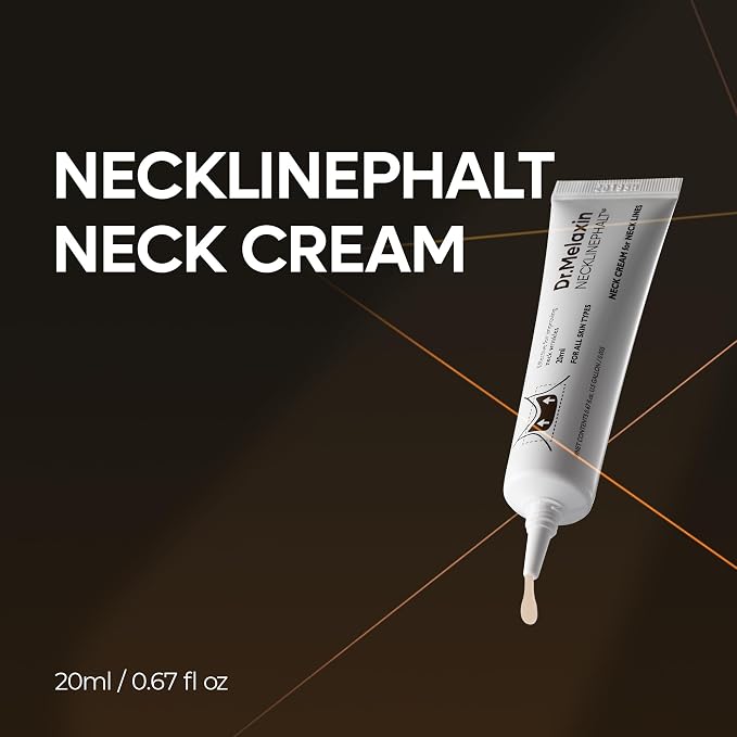 Dr.Melaxin Necklinephalt Spicule Neck Cream Microneedle Firming & Lifting Treatment For Turkey Neck & Sagging Skin, Peptides For Wrinkle Care & Skin Tightening, Korean Skincare 1.69 Fl.oz