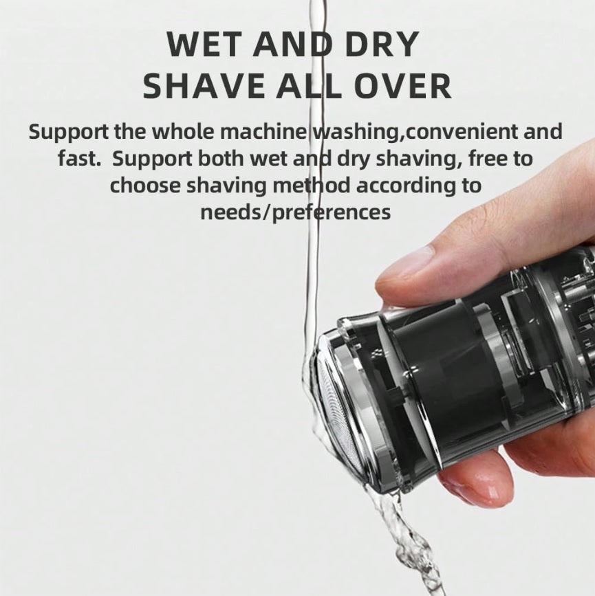 POVOS Lightweight Portable Electric Shaver, Travel Razor, Perfect Gift For Boyfriend Or Husband, Model PQ1000