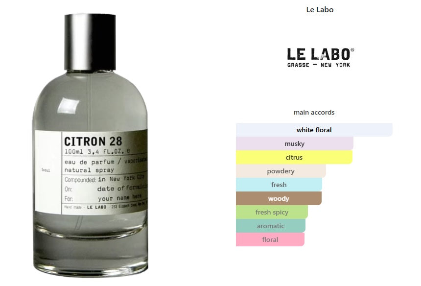 Citron 28 Seoul Le Labo for women and men