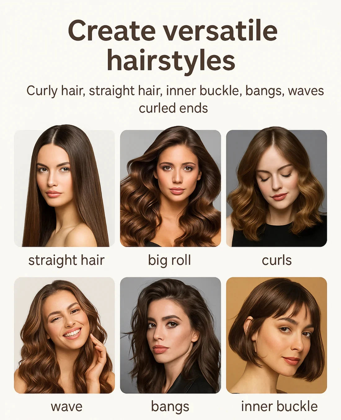 Thermal Brush, 32Mm Heated Curling Brush For Perfect Straight Hair And Voluminous Curls BuyIt.lb