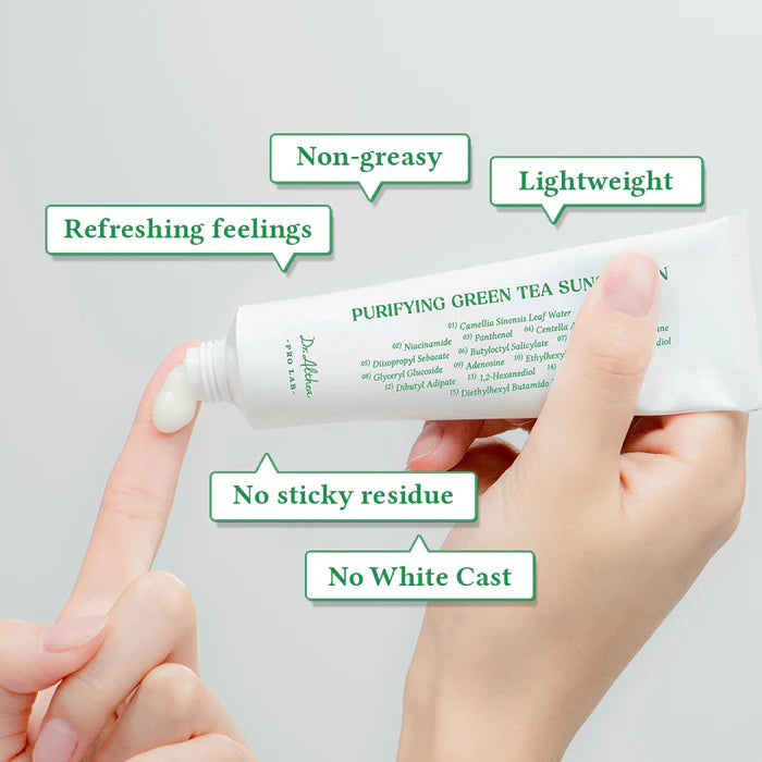 Dr. Althea Purifying Green Tea Sunscreen 50ml