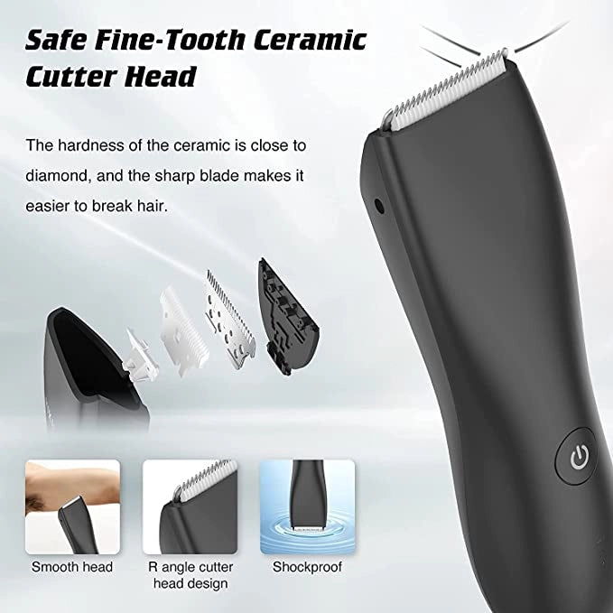 Meridian Ball Trimmer Men, Body Hair Trimmer Men, Ball Shaver Men, Pubic Hair Trimmer Men, Body Shaver Men, Body Trimmer for Men, Body Groomer for Men