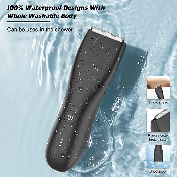 Meridian Ball Trimmer Men, Body Hair Trimmer Men, Ball Shaver Men, Pubic Hair Trimmer Men, Body Shaver Men, Body Trimmer for Men, Body Groomer for Men