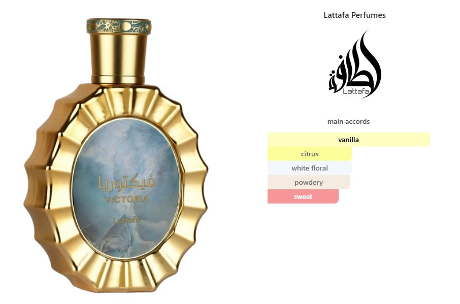 Victoria Lattafa Perfumes for women and men