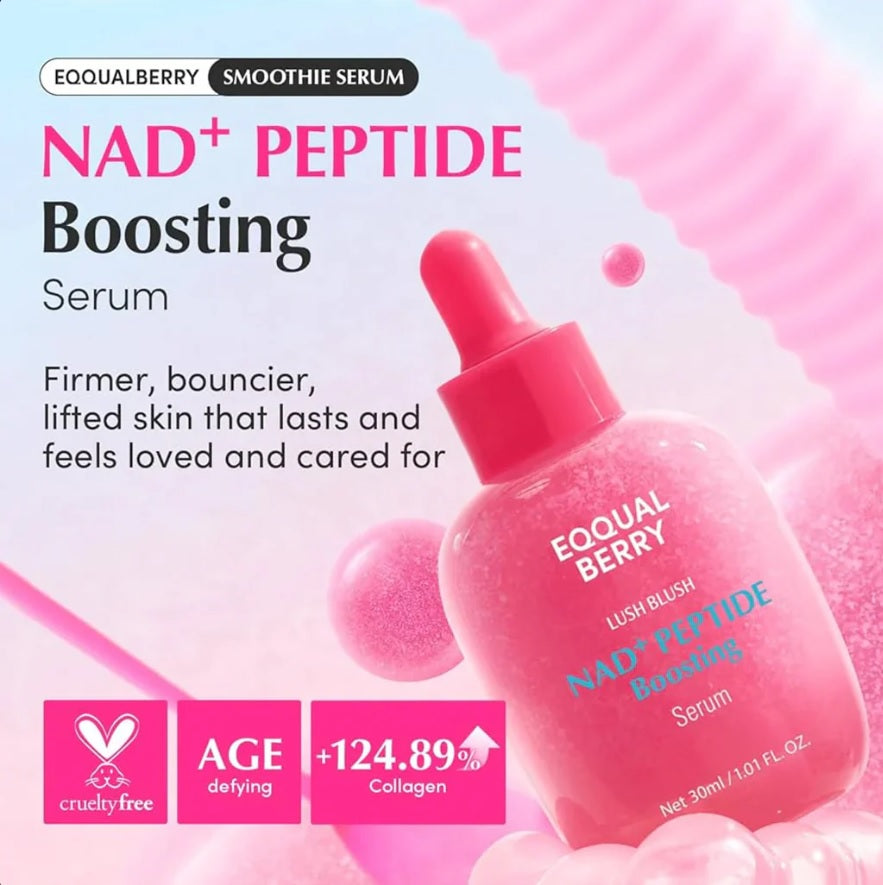 EQQUALBERRY NAD+ Peptide Boosting Serum