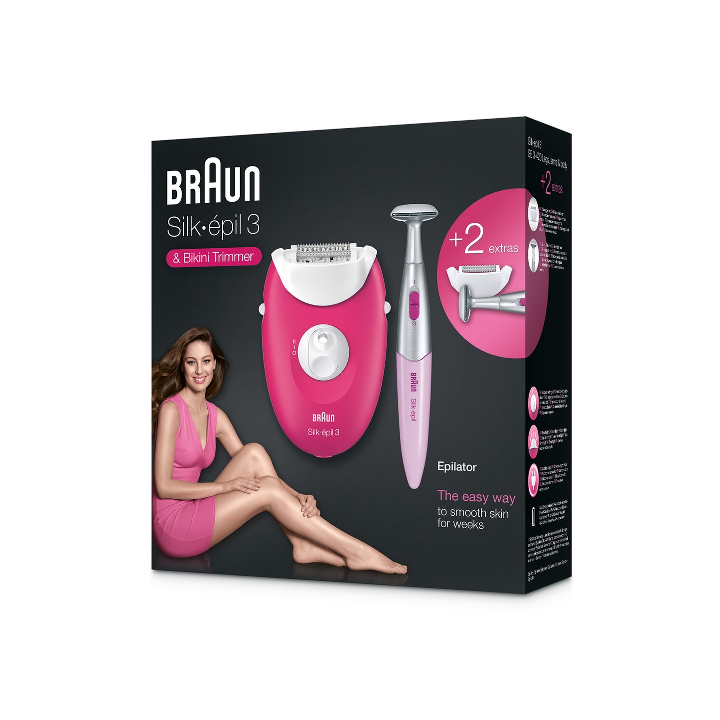 Braun Se3420 Epilator & Bikini Trimmer