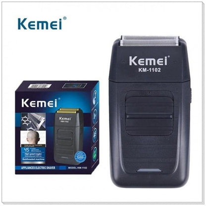 Rechargeable Dual Blade Cordless Razor For Men Kemei KM-1102