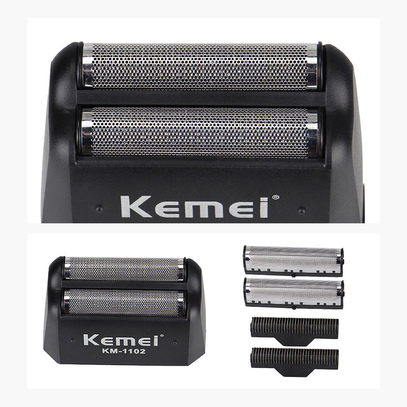 Rechargeable Dual Blade Cordless Razor For Men Kemei KM-1102