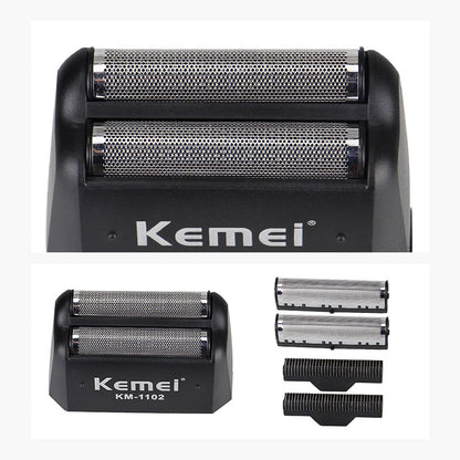 Rechargeable Dual Blade Cordless Razor For Men Kemei KM-1102