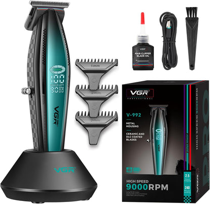 VGR 992 Professional Hair Trimmer for Men Versatile Cordless Zero Gapped BuyIt.lb