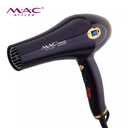 MAC mc-6685 Proffesional Hair Dryer with Temperature Indicator