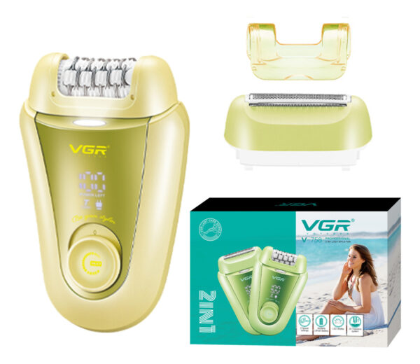 Vgr V-758 Turbo USB 2-in-1 Electric Shaver Epilator BuyIt.lb