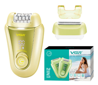 Vgr V-758 Turbo USB 2-in-1 Electric Shaver Epilator BuyIt.lb