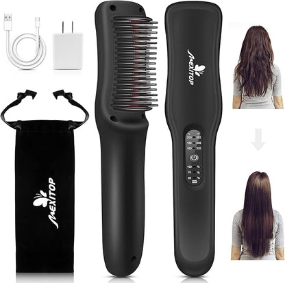 MEXITOP Cordless Hair Straightener Brush MX-2799