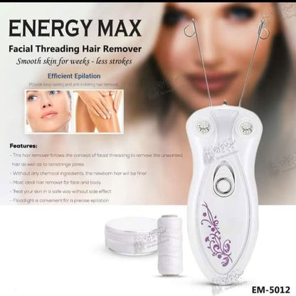 Energy Max EM-5012 Rechargeable Threading Hair Removal Device BuyIt.lb