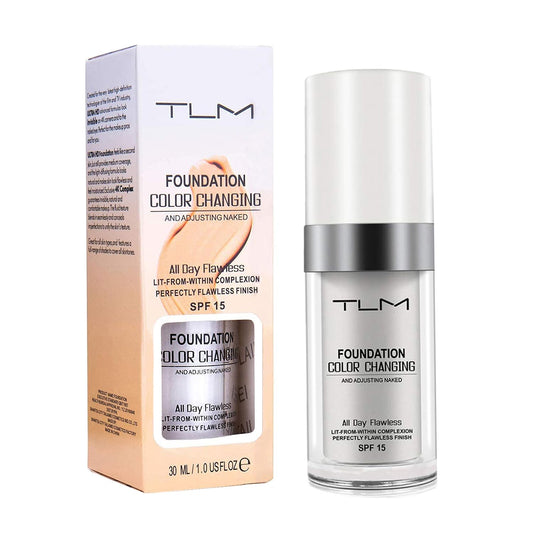 Turelifes Flawless Colour Changing Liquid Foundation - Instantly Self-Adjusts to Match Your Skin Tone