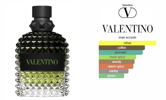 Valentino Uomo Born in Roma Green Stravaganza Valentino for men