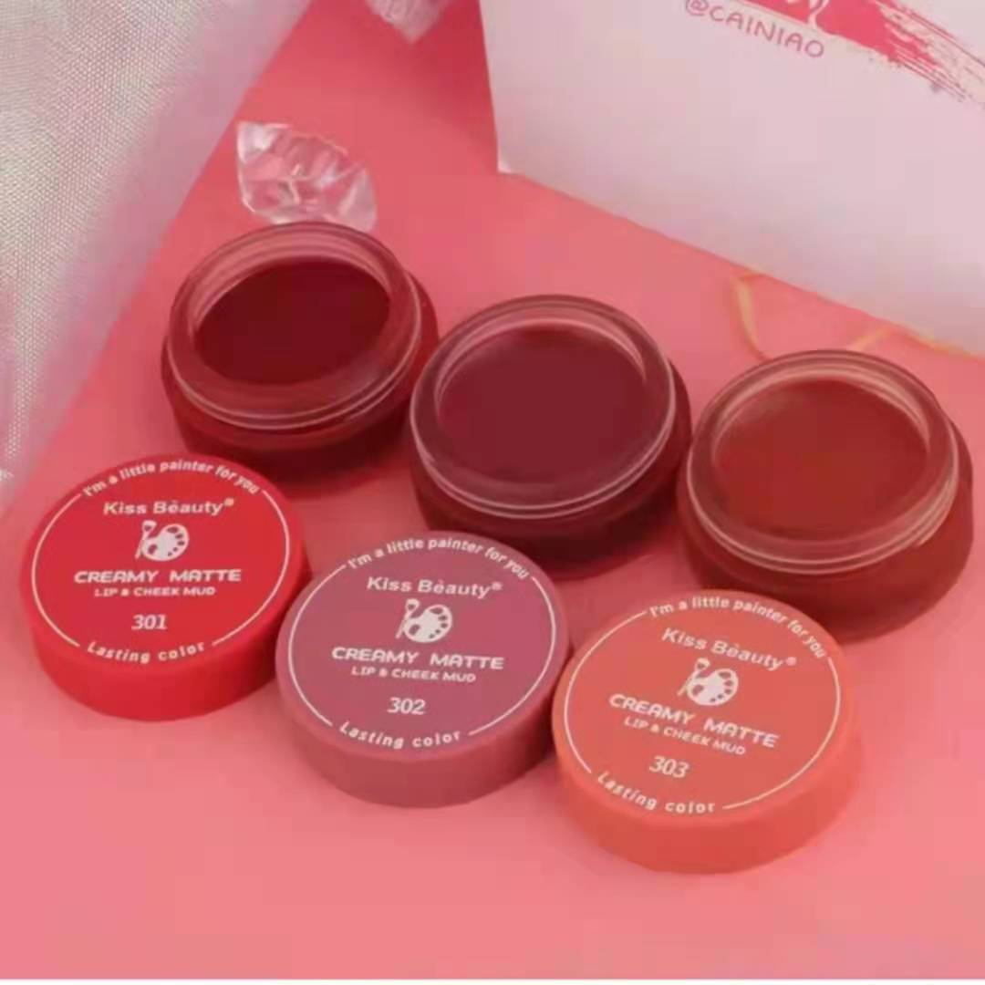 BELENDABEAUTY  Velvet Super Matte Lip & Cheek Mud