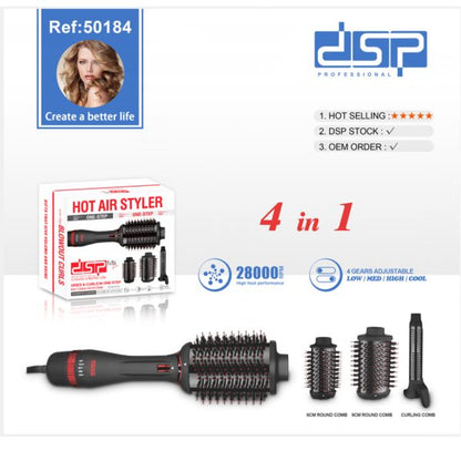 DSP 1200W 4 in-1 Hot Air Styler For Quick Drying & Styling 50184