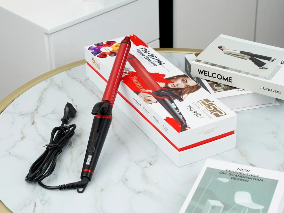 DSP 20130 Curling Iron – 25mm Barrel with LCD Display up to 950°F