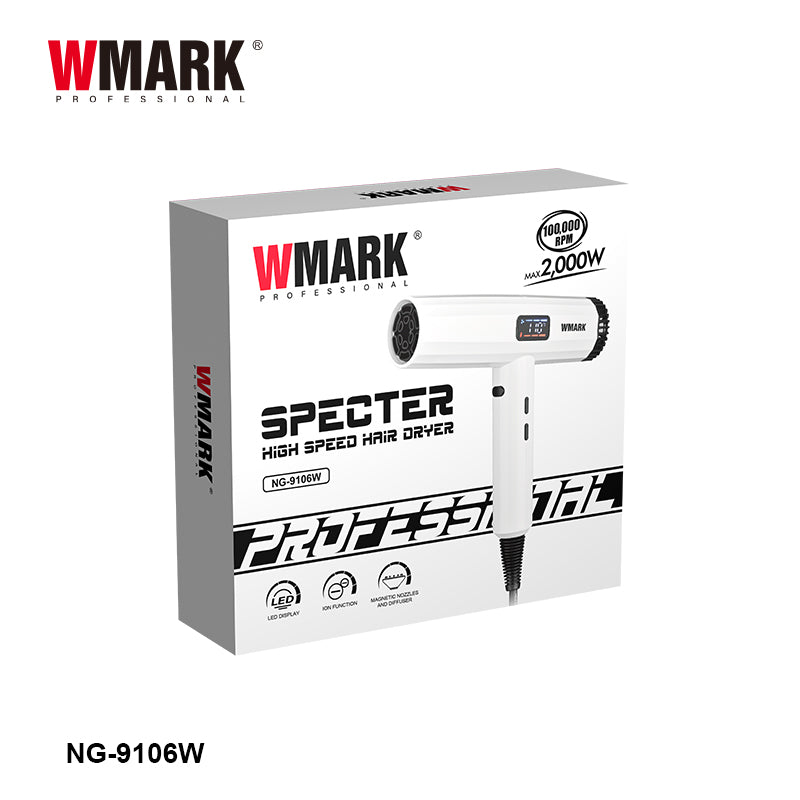WMARK NG-9106W High Speed Hair Dryer