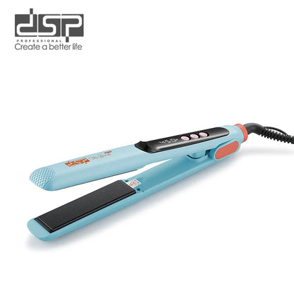 DSP 11638 Hair Straightener – 6 Heat Settings – LCD Display – 77-Second Heat-Up