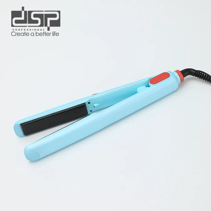 DSP 11638 Hair Straightener – 6 Heat Settings – LCD Display – 77-Second Heat-Up