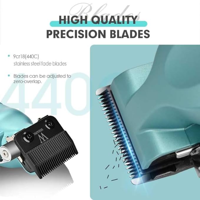WMARK Men Ng-133 Professional Zero Gapped Hair Trimmer Precision