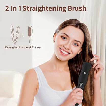 MEXITOP Cordless Hair Straightener Brush MX-2799