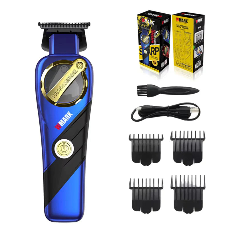 WMark NG - 9213BLUE DLC Blade High Speed Hair Trimmer