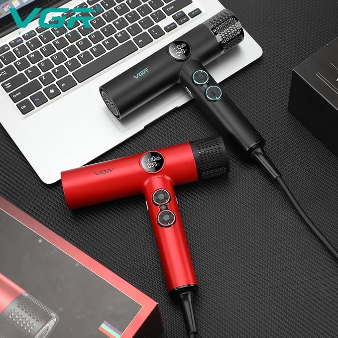 VGR V-401 PRM11000+ BLDC High Speed Barber Salon Professional Ioinc Hair Dryer BuyIt.lb