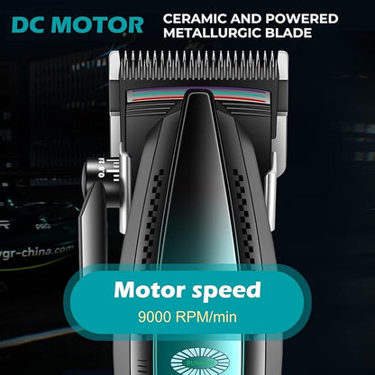 VGR 270 Hair Clippers for Men Professional, Low Noise Cordless High Speed 9000 RPM Fresh Fade Ceramic Blade Barber Clippers,