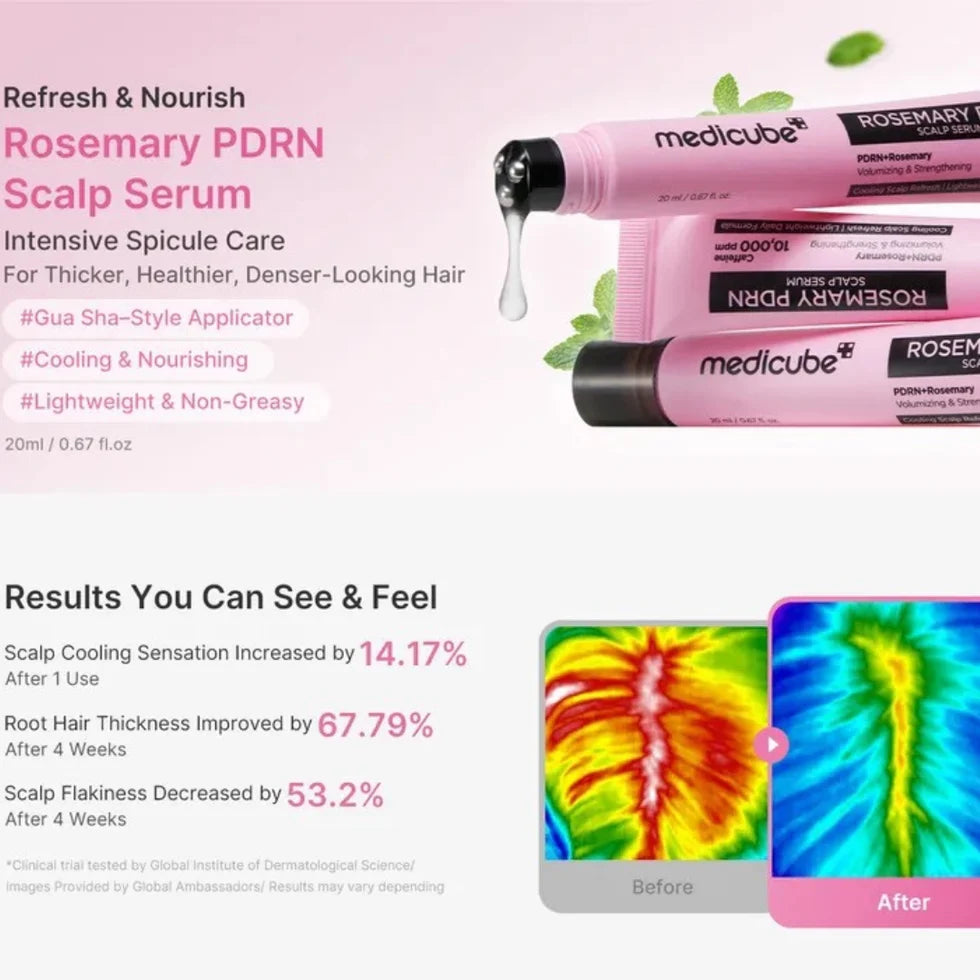 MEDICUBE Rosemary PDRN Scalp Serum