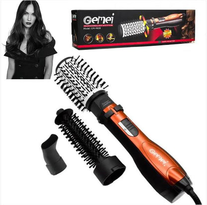 Gemei GM 4828 PRO Dryer Curling Iron Ceramic Ionization Brush 3 in 1