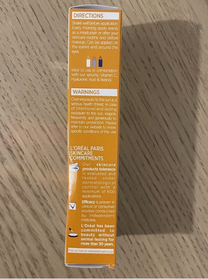 L'Oréal Paris Revitalift Clinical Vitamin C UV Fluid SPF 50+ Moisturiser 50ml
