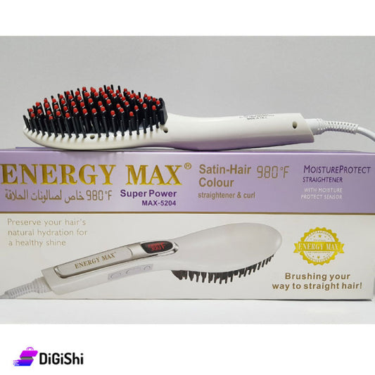 ENERGY MAX MAX-5204 Electric Hair Brush