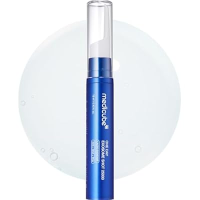 Medicube Exosome Shot Zero 25,000 PPM Spicule Facial Serum | Liquid Skin Booster Serum | Exosome, AHA+BHA+PHA | Pore Care, Dead Skin Cells, Skin Texture | Korean Skincare, 0.43 fl.oz