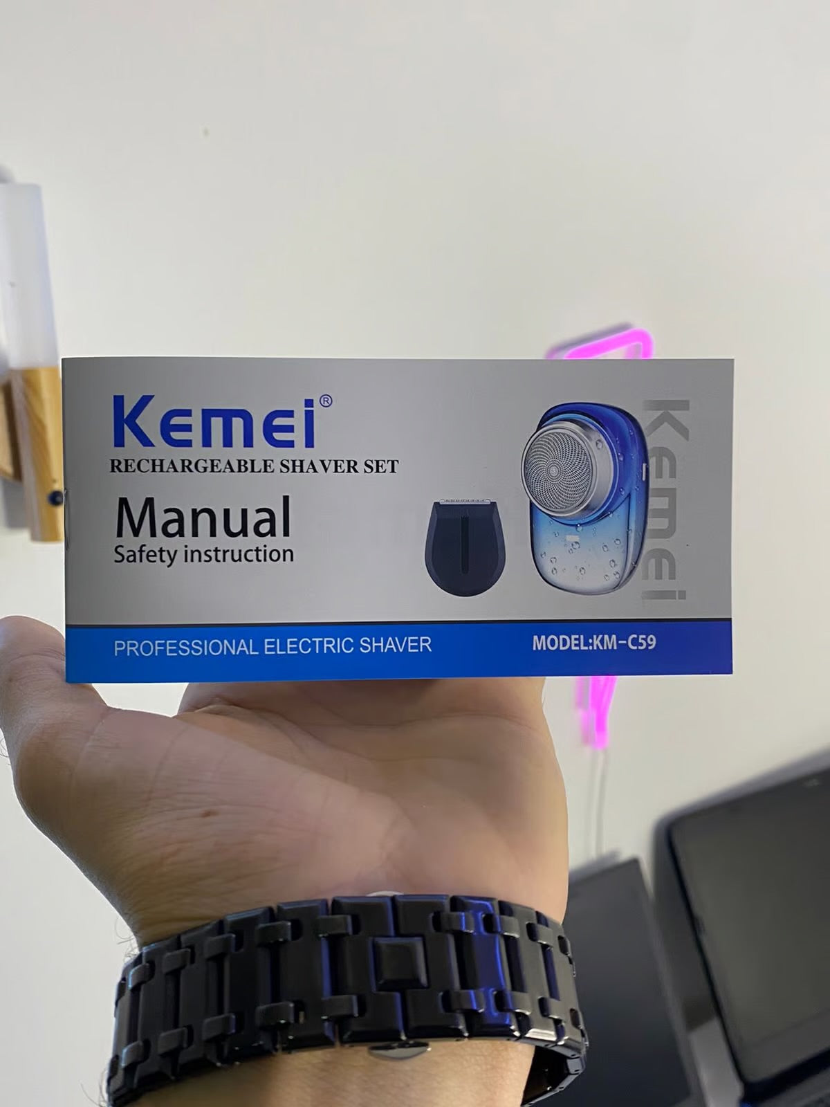 Kemei Rechargeable Shaver Set