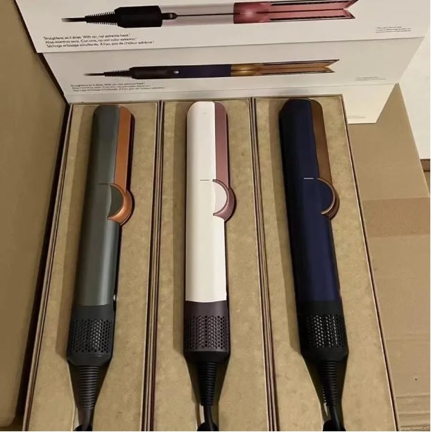 Airstrait 2-in-1 Hair Styler: Ceramic Ionic Straightener, Dryer, and Curler BuyIt.lb