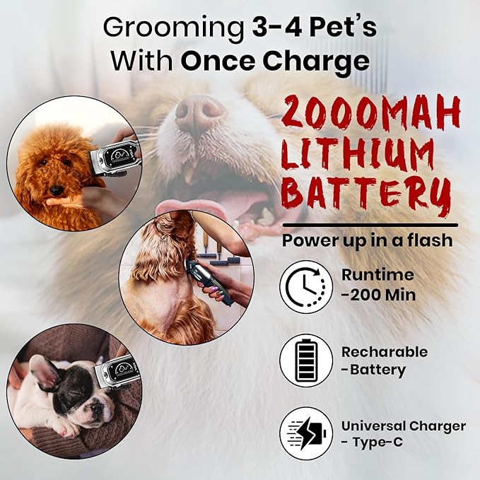 VGR V-201 Professional Pet Clipper