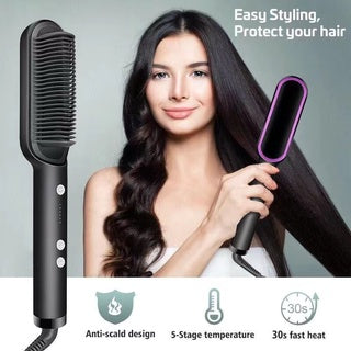 Hair Straightener Comb Hair Straightening Brush FH909