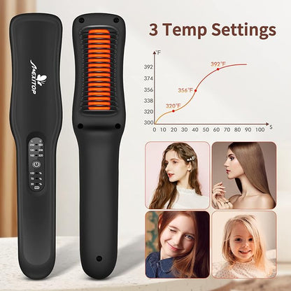MEXITOP Cordless Hair Straightener Brush MX-2799