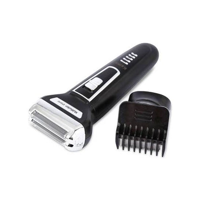 In 1 Kemei KM-6558 Electric Shaver Nose Hair Trimmer Double-Blades Beard Trimmer Machine